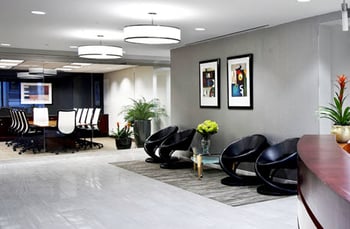 Chevy Chase Office Reception Area
