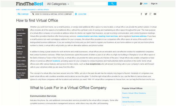 How to find Virtual Office Image