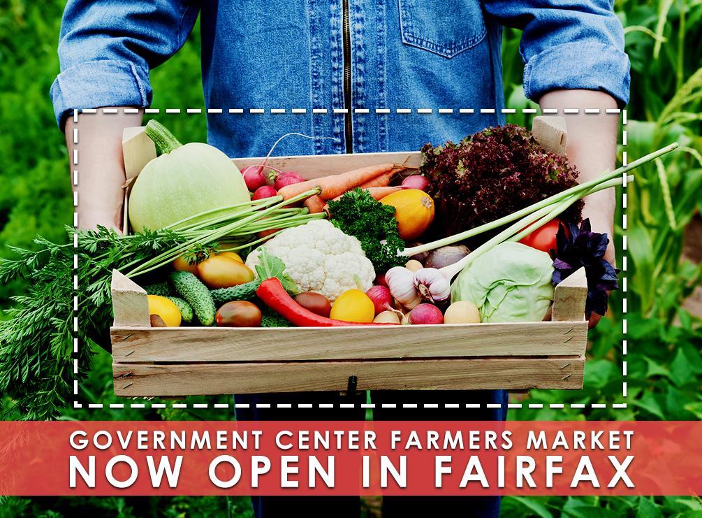 Government Center Farmers Market Now Open in Fairfax