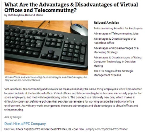 advantages and disadvantages of online workspaces
