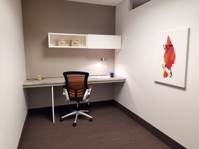 Single office space.