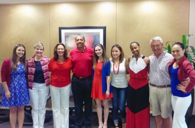 Reston coworkers.