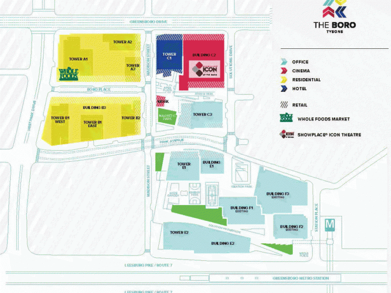 tysons corner mall map