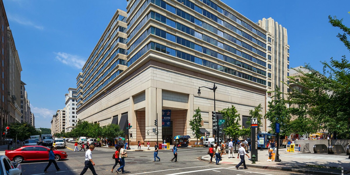 Business travel coworking space DC